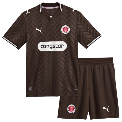 Ensemble Maillot St Pauli Domicile 2026-27 Enfant Ensemble Maillot St Pauli Domicile 2026-27 Enfant